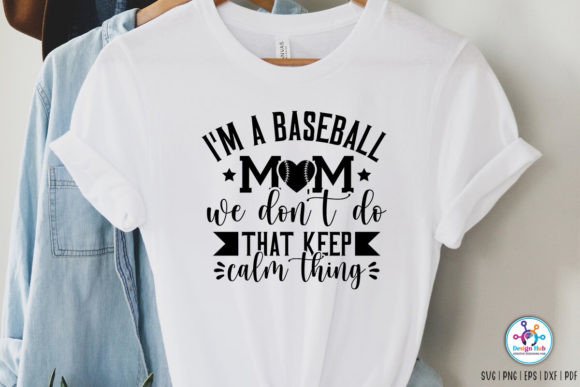 Baseball Mom Graphics for Crafts and Blogs