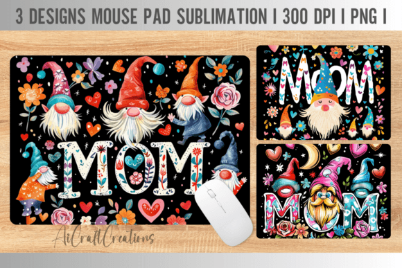 Gnome Mom Mouse Pad: Crafts & Graphics Review