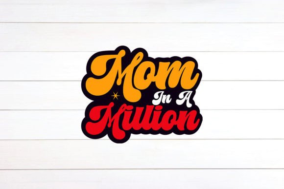 Mom in a Million Retro Graphics for Crafts