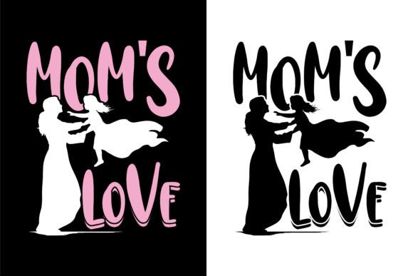 Mom T-shirt Graphics for Crafts & Branding