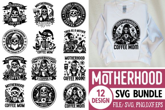 Motherhood Coffee SVG: Crafts & Graphics Review